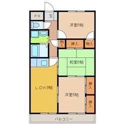 リーベハラダの物件間取画像